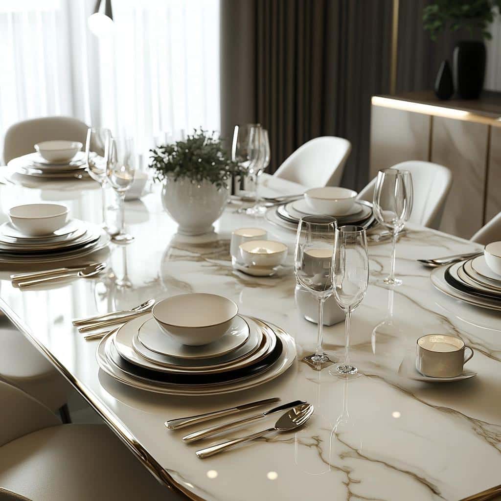 Mesa de porcelanato: transforme seu mobiliário com o revestimento