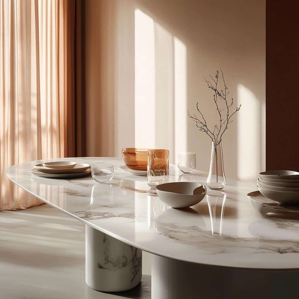 Mesa de porcelanato: transforme seu mobiliário com o revestimento