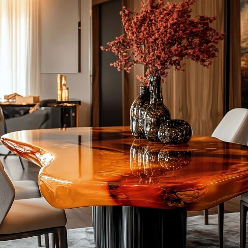 What is a Lacquered Table? 25 Inspirations for Your Home 8 O que é mesa laqueada e 25 inspirações para o seu lar