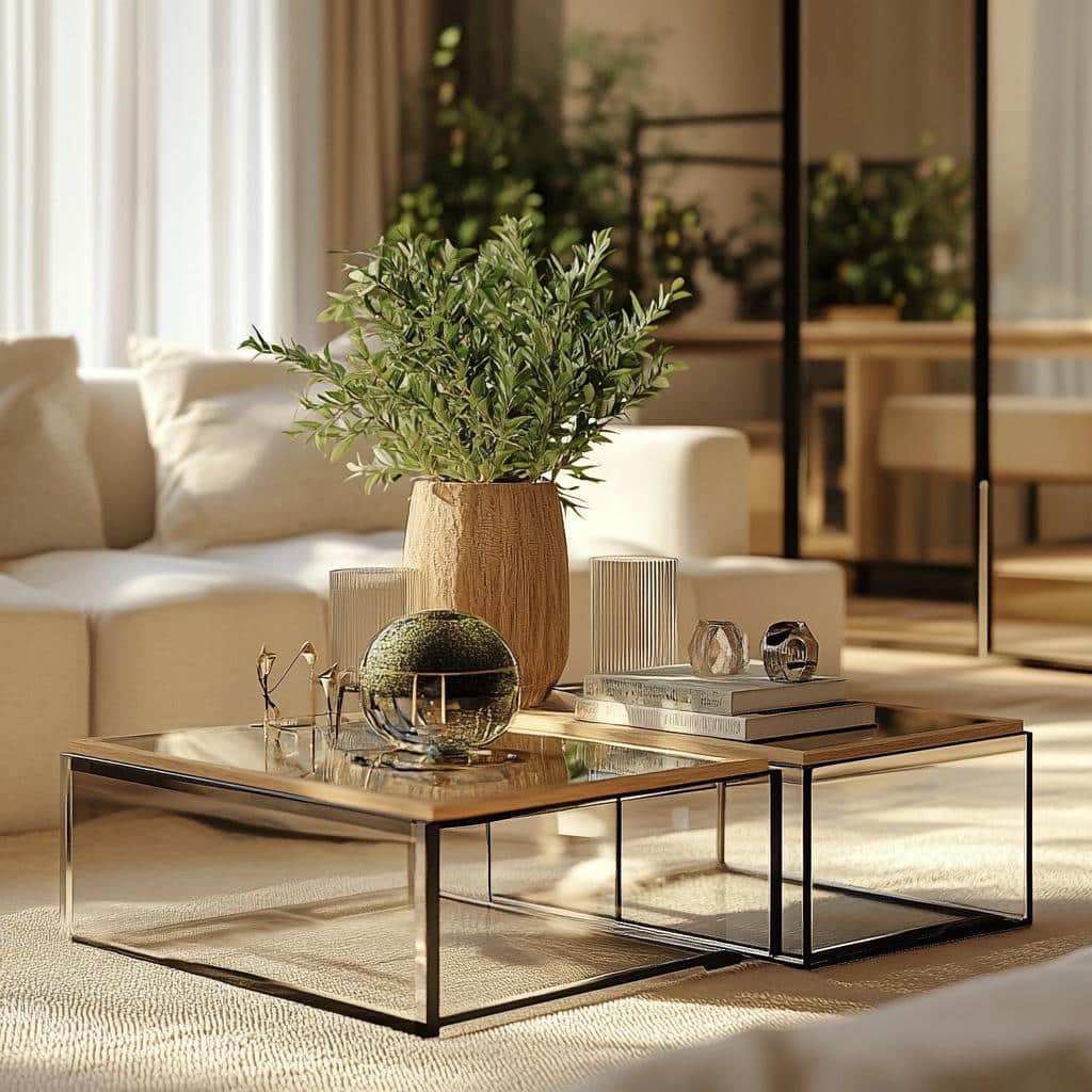 40 Formas Criativas de Usar Mesas Laterais na Decoração
