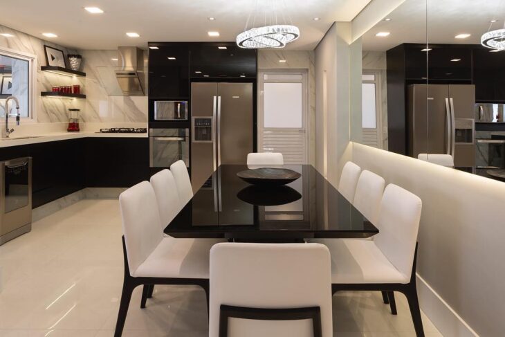Foto de mesa preta 6 - 6