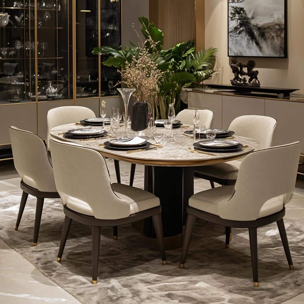40 Modelos de Mesa Preta para uma Sala de Jantar Estilosa