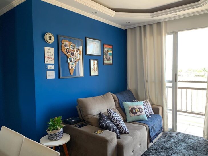 Foto de parede azul 6 - 6