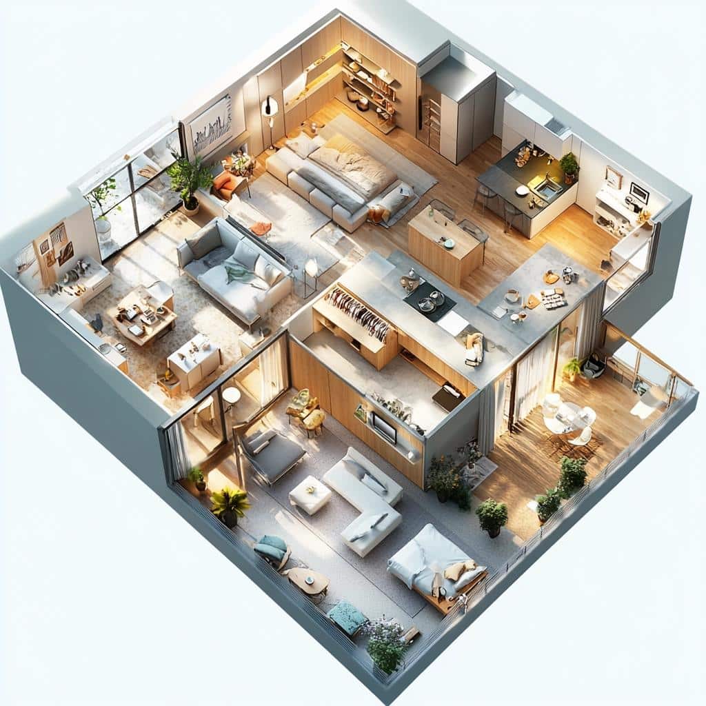How to Create Functional Floor Plans for Initial Projects 4 Como Criar Plantas Baixas Funcionais para Projetos Iniciais