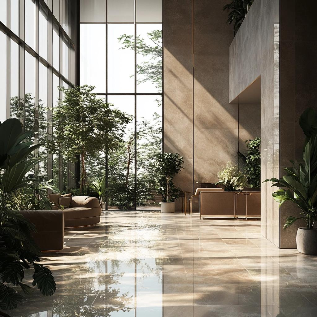 60 Ambientes com Porcelanato que Imitam Madeira Super Elegantes