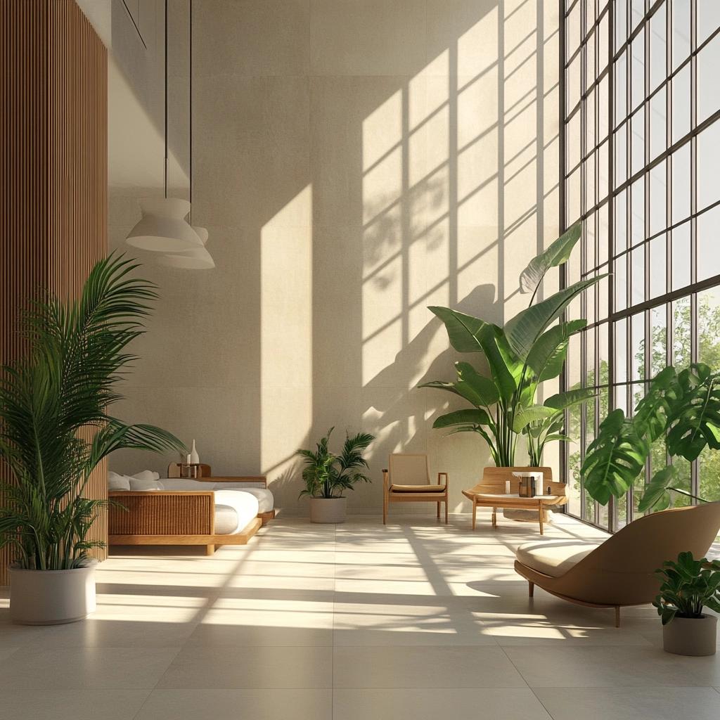 60 Ambientes com Porcelanato que Imitam Madeira Super Elegantes