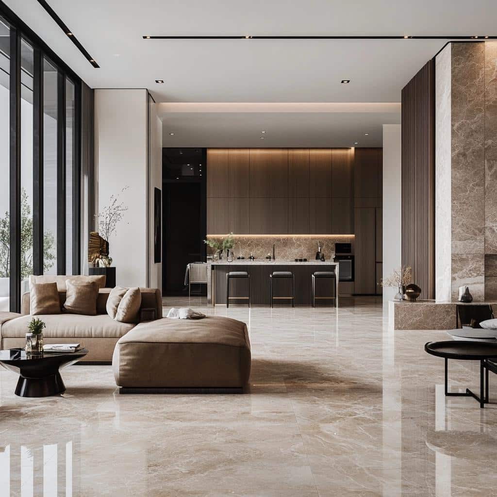 O Porcelanato Travertino e Suas Vantagens na Decoração