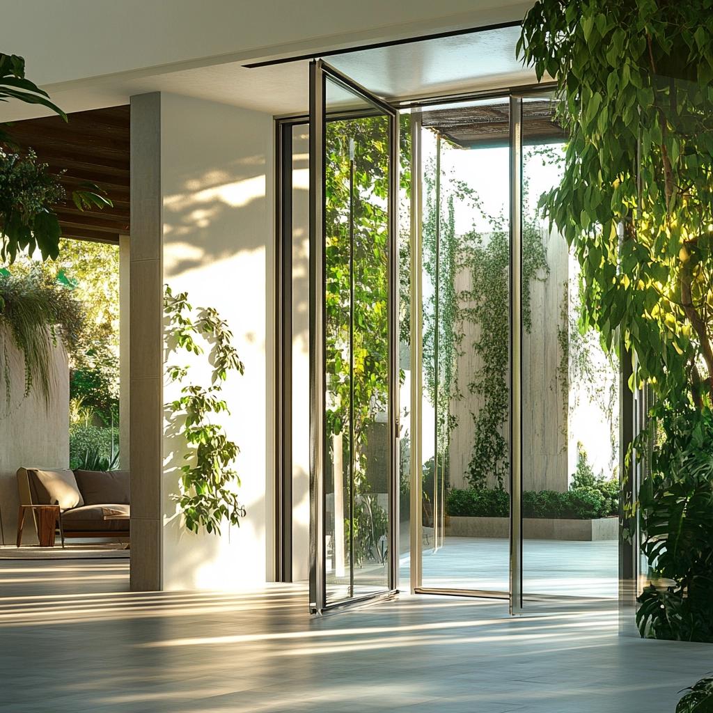 50 Stunning Photos Showcasing the Versatility of Glass Accordion Doors 8 Versatilidade e Estilo da Porta Camarão de Vidro: 50 Ideias para Você