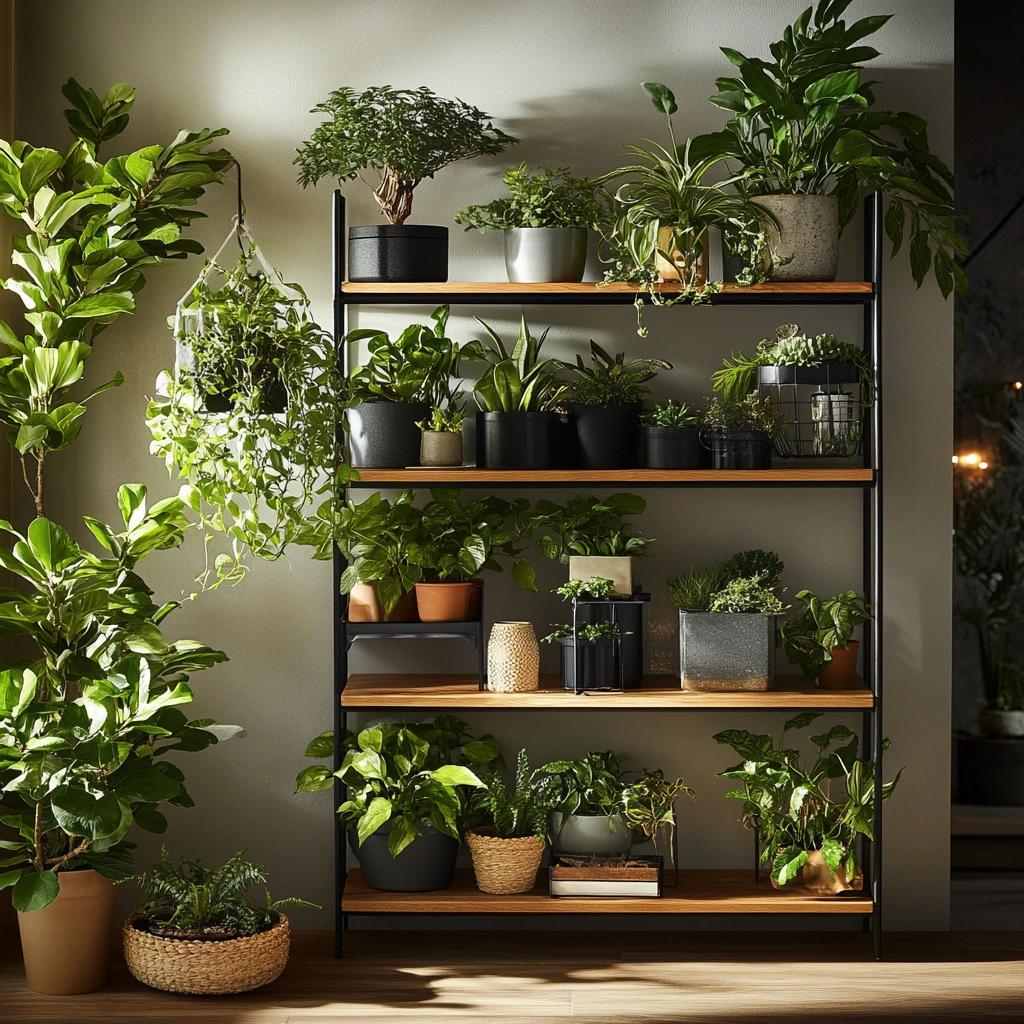 Prateleiras para Plantas: 20 Ideias e Tutoriais para Encher a Vida de Verde