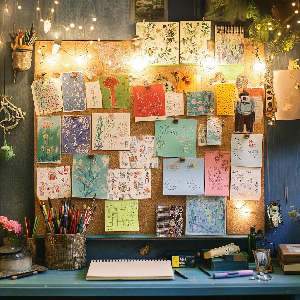 50 Formas Criativas de Decorar e Organizar com Quadro de Cortiça