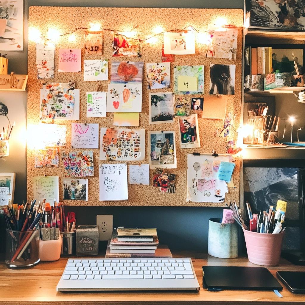 50 Formas Criativas de Decorar e Organizar com Quadro de Cortiça