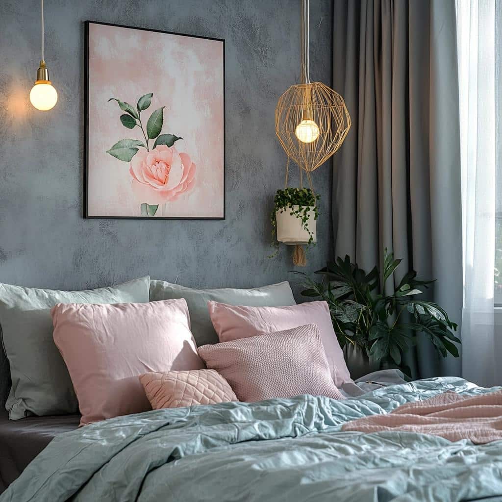 Quadros para quarto de casal: 60 ideias para uma decoração cheia de amor