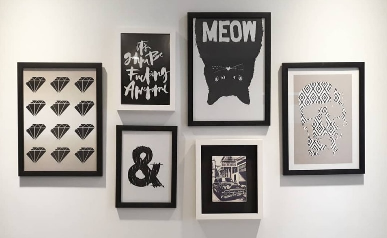 70 Tumblr Frame Ideas to Embrace the New Trend 3 Quadros decorativos que representam a nova tendência.
