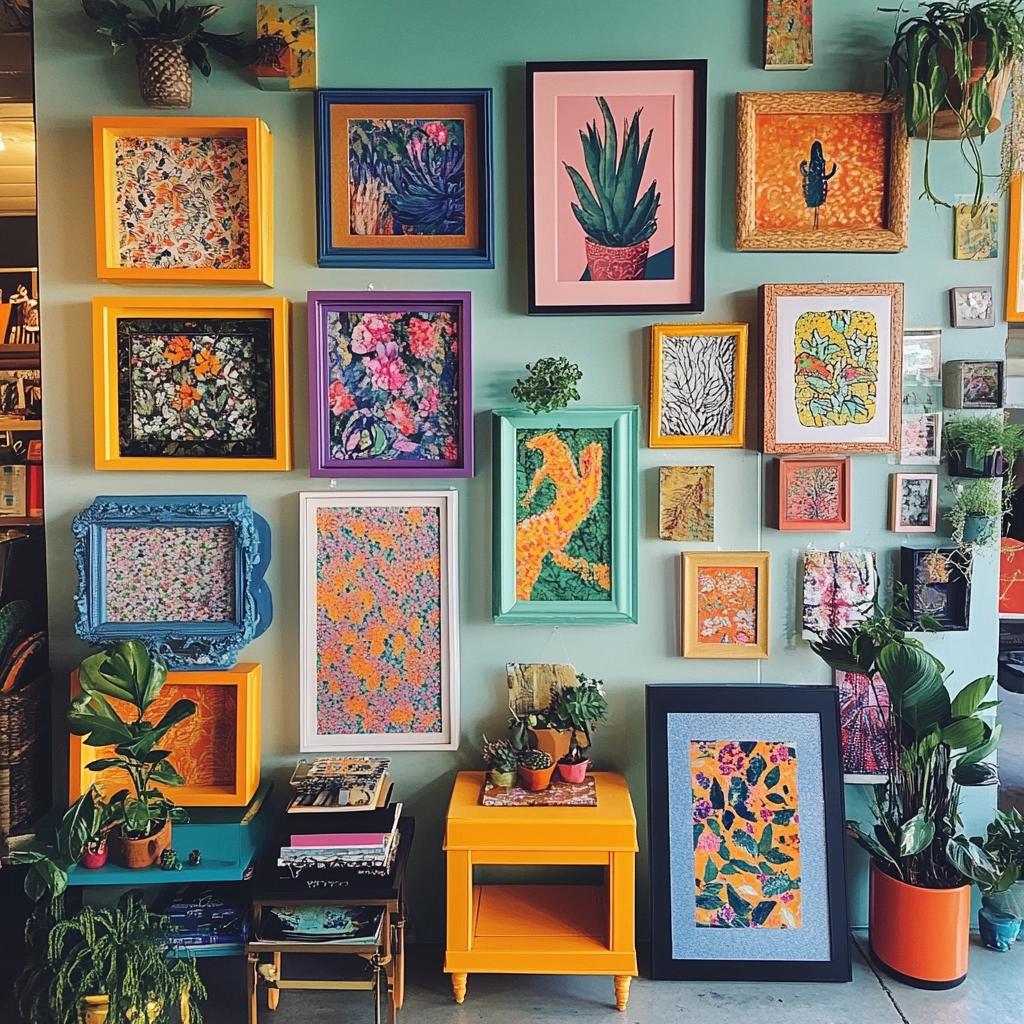 70 Tumblr Frame Ideas to Embrace the New Trend 8 70 Ideias para Decorar com Quadros Tumblr