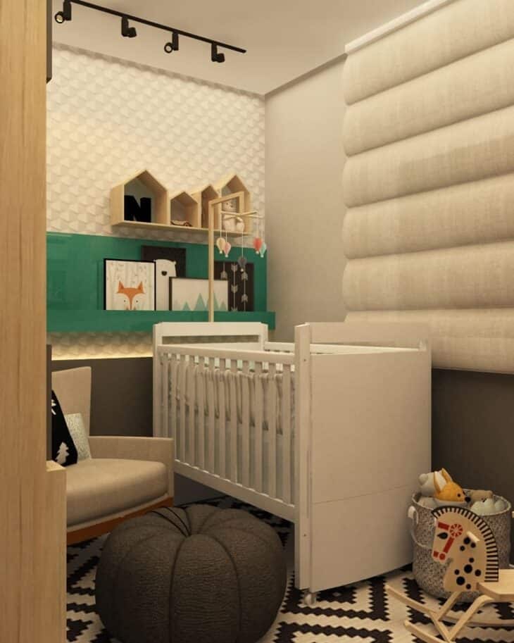 Foto de quarto de bebe simples 4 - 4