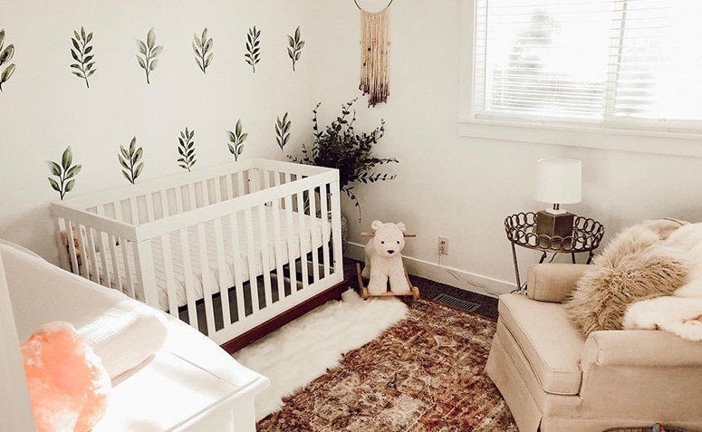 Foto de quarto de bebe simples 1 - 1