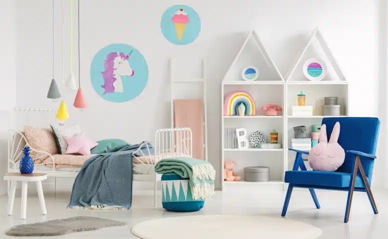 Unicorn Room: A Magical Space Transformation Guide 3 inspirador quarto de unicórnio com decoração mágica