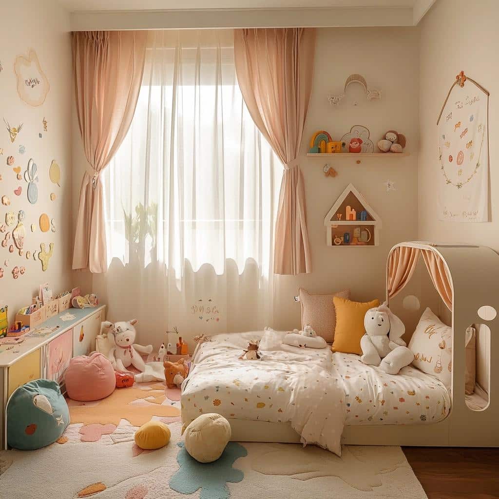 80 Maneiras Alegres de Decorar um Quarto Infantil Pequeno