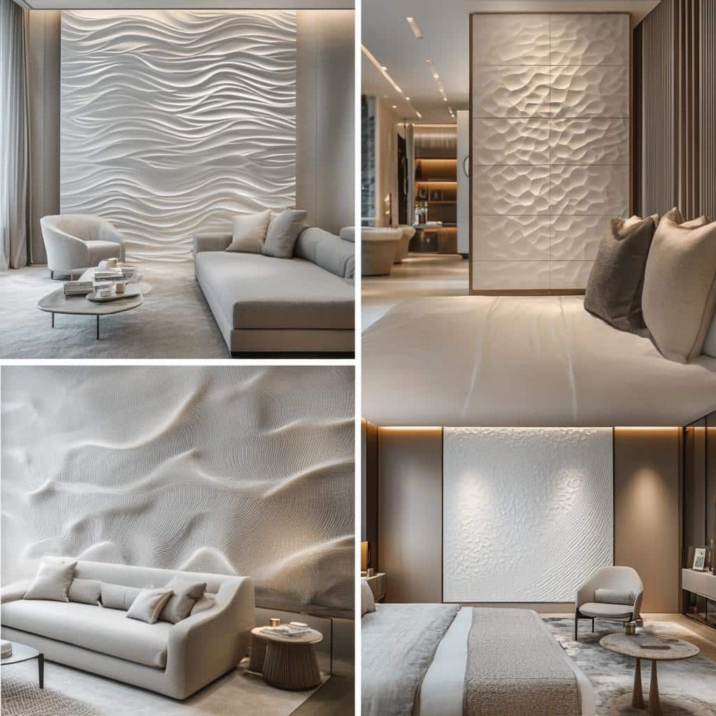O poder e elegância do revestimento 3D para sua casa