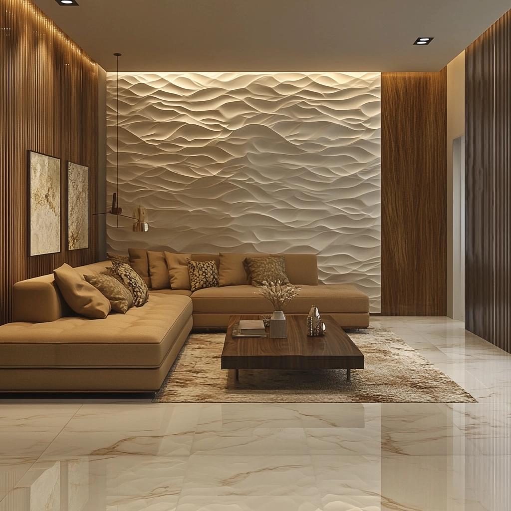 Expert Tips and 85 Stunning Ideas for Living Room Wall Coverings 4 Revestimentos para Sala: Dicas de Especialistas e 85 Ideias Incríveis