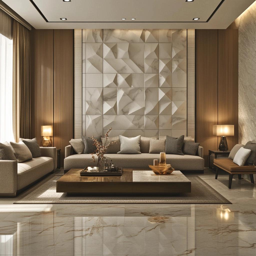 Expert Tips and 85 Stunning Ideas for Living Room Wall Coverings 8 Revestimentos para Sala: Dicas de Especialistas e 85 Ideias Incríveis