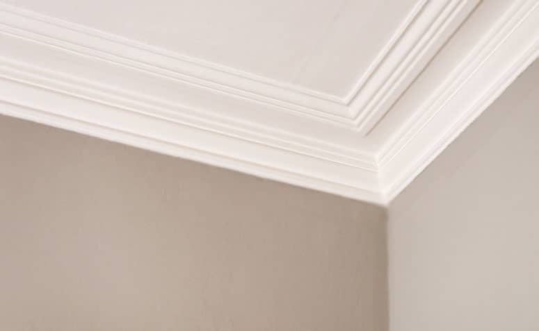 Styrofoam Crown Molding: Benefits and 50 Home Décor Inspirations 9 Sanca de isopor