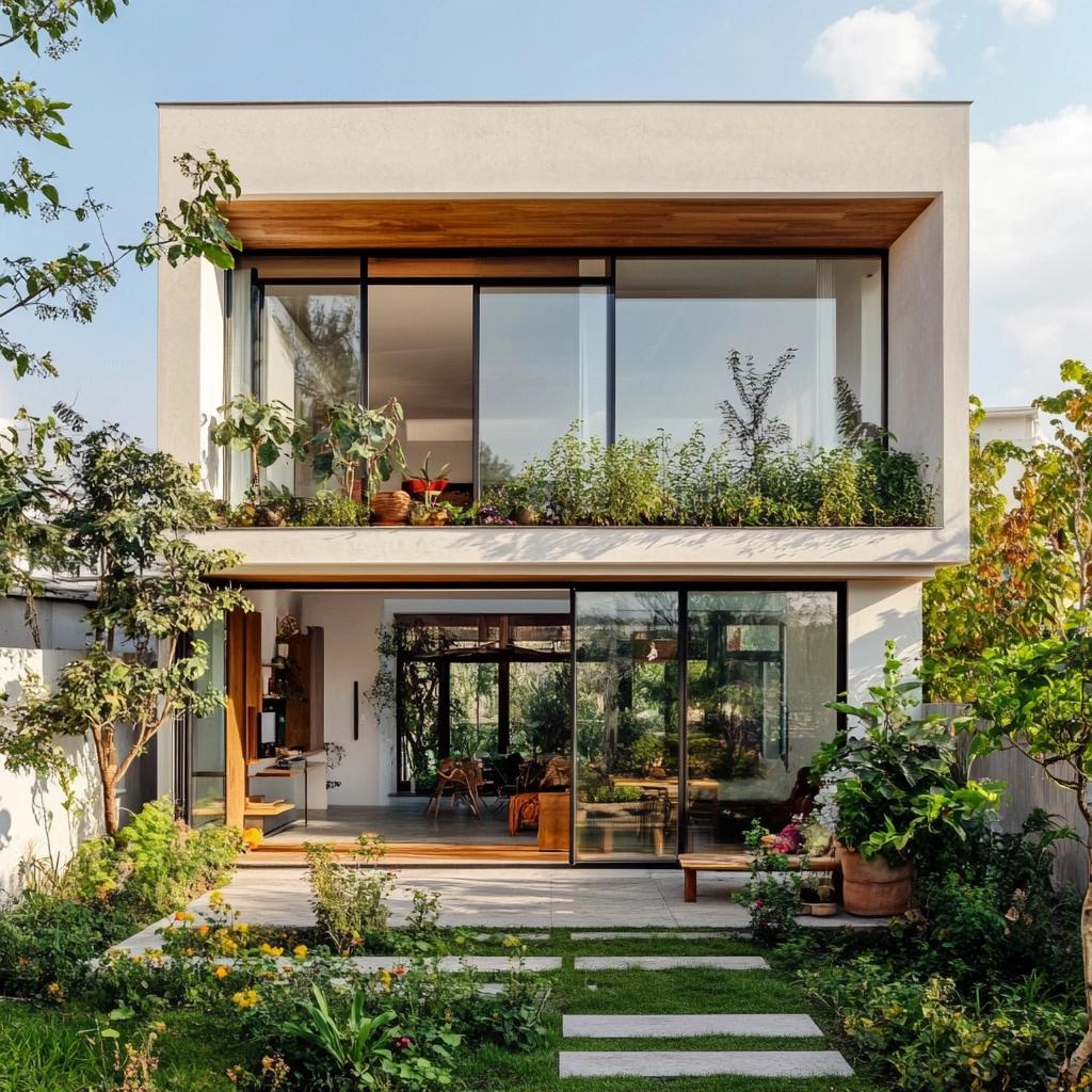 40 Small House Projects for Your Dream Home 8 40 Projetos de Sobrado Pequeno para um Lar Aconchegante