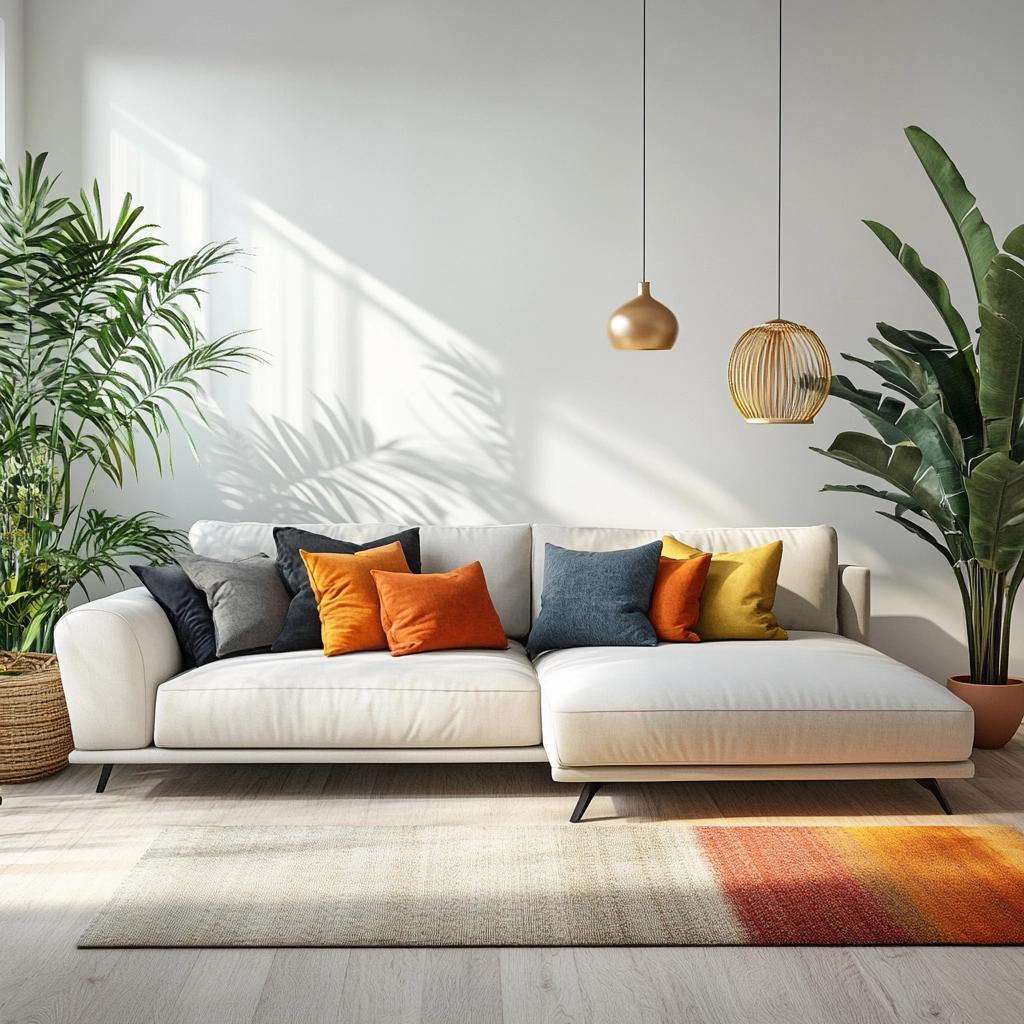 Maximize Your Space with 60 Cozy Armless Sofa Designs 4 Sofá sem braço: otimize seu espaço com 60 modelos aconchegantes