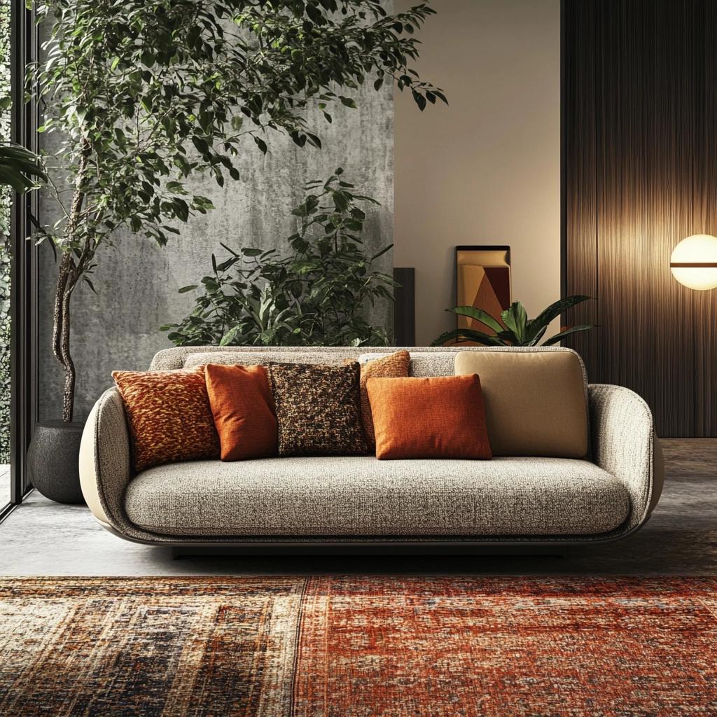 Maximize Your Space with 60 Cozy Armless Sofa Designs 8 Sofá sem braço: otimize seu espaço com 60 modelos aconchegantes