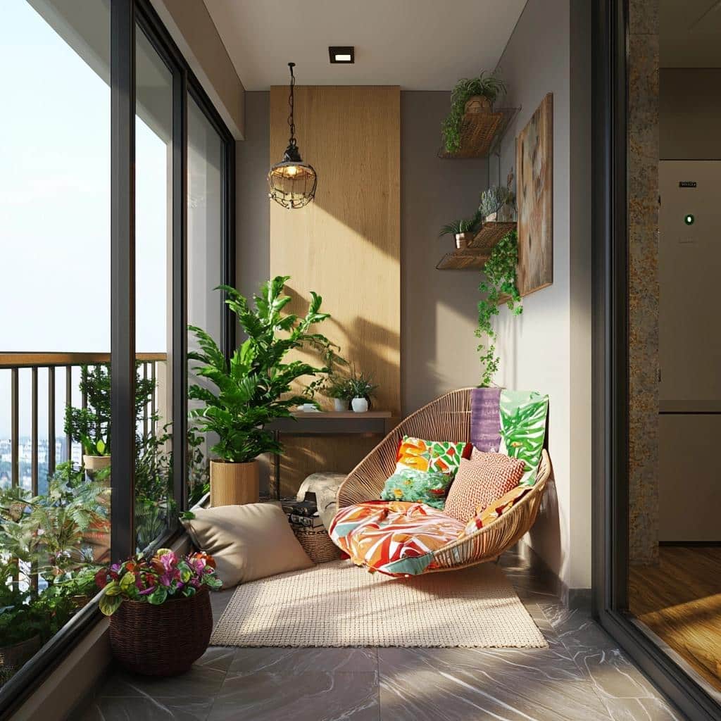 65 Fotos Inspirações para Decorar Varandas Pequenas