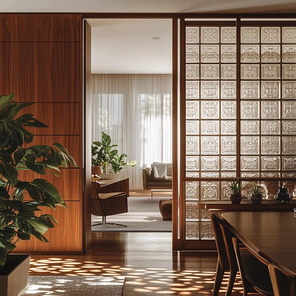 Vidro canelado: 60 ideias para um ar retrô na decoração