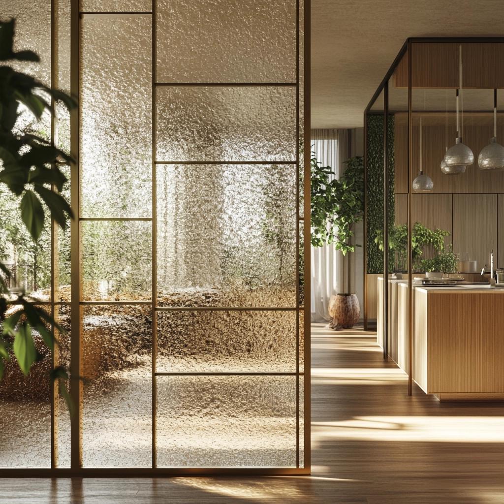 Vidro canelado: 60 ideias para um ar retrô na decoração
