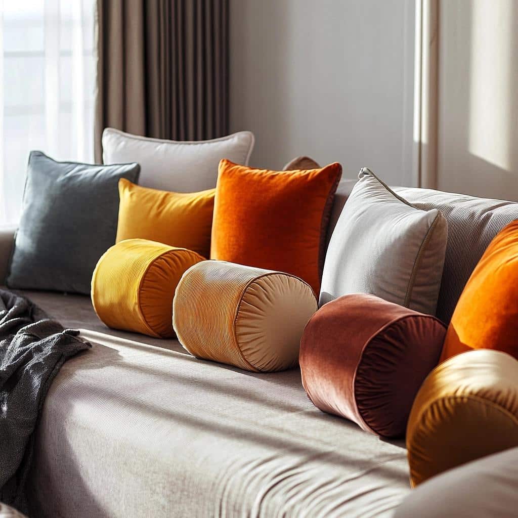 Almofada Rolo: Beleza e Conforto na Decoração