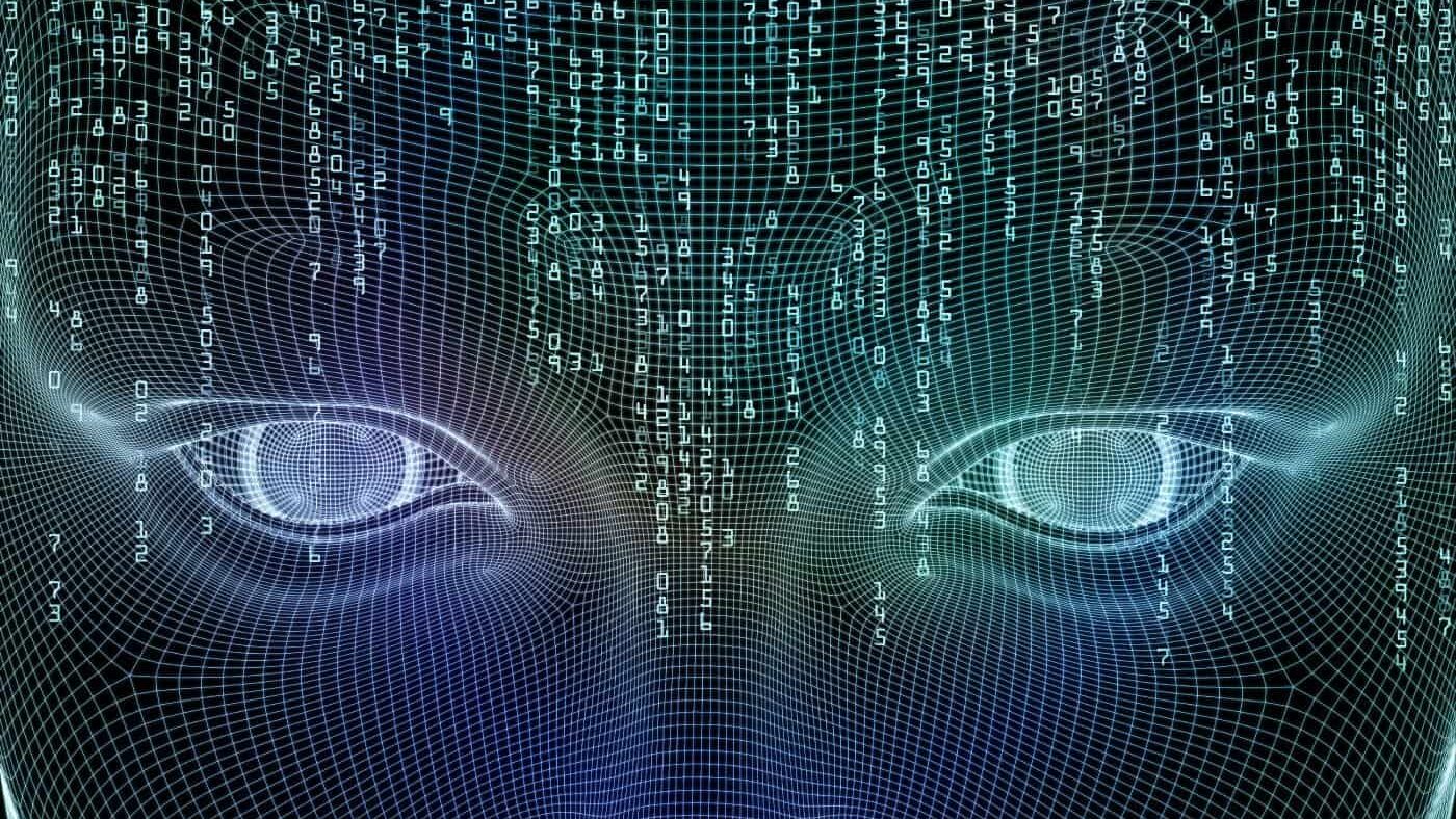 Imagem explicativa sobre os benefícios e riscos da Inteligência Artificial.