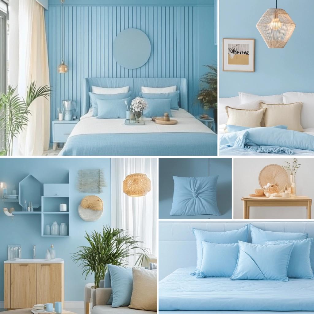 30 Ways to Incorporate Pastel Blue in Your Decoration 4 29 Maneiras de Incluir o Azul Pastel em Sua Decoração