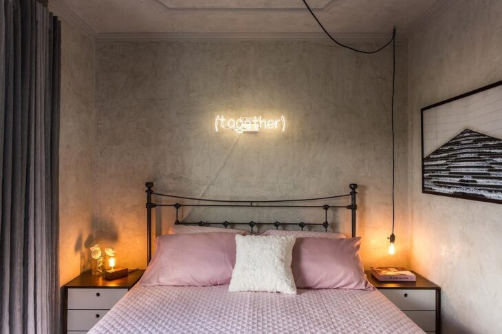 É indicada para quem deseja inovar na decoração do quarto.