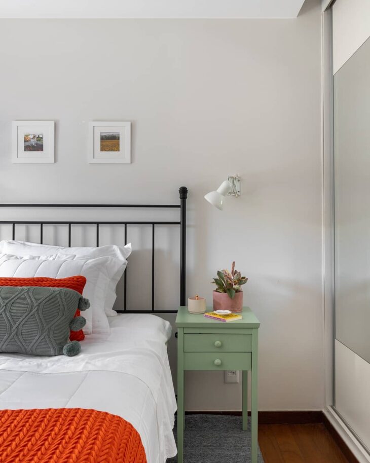 Traz mais estilo para um quarto boho, cheio de personalidade.