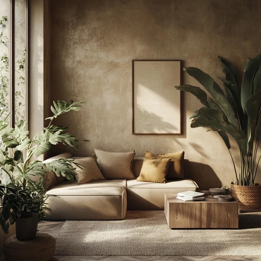 70 Timeless Ideas for Using Suede Color in Home Decor 4 Como usar a cor camurça de forma atemporal na decoração