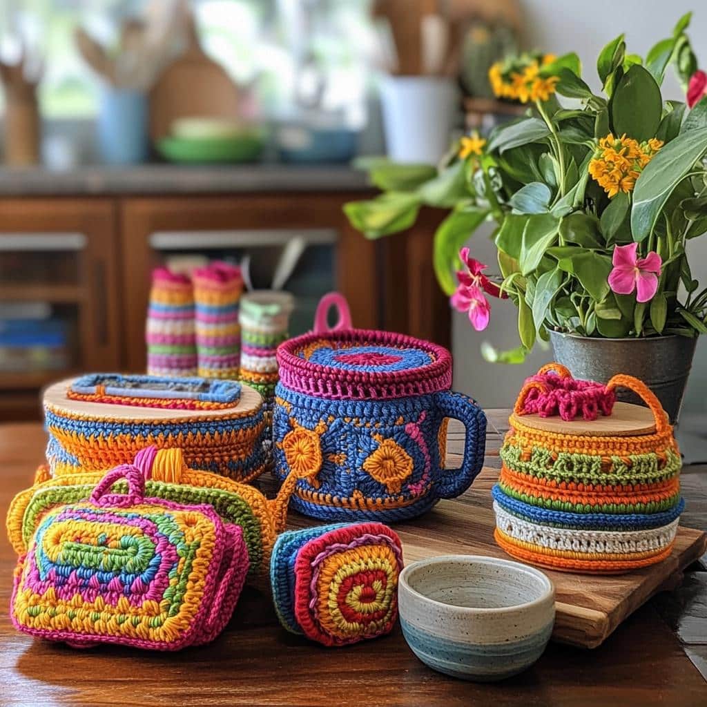 30 Stylish Trivet Designs: How to Make and Where to Buy 6 Descanso de Panela: 30 Modelos e Dicas de Como Fazer