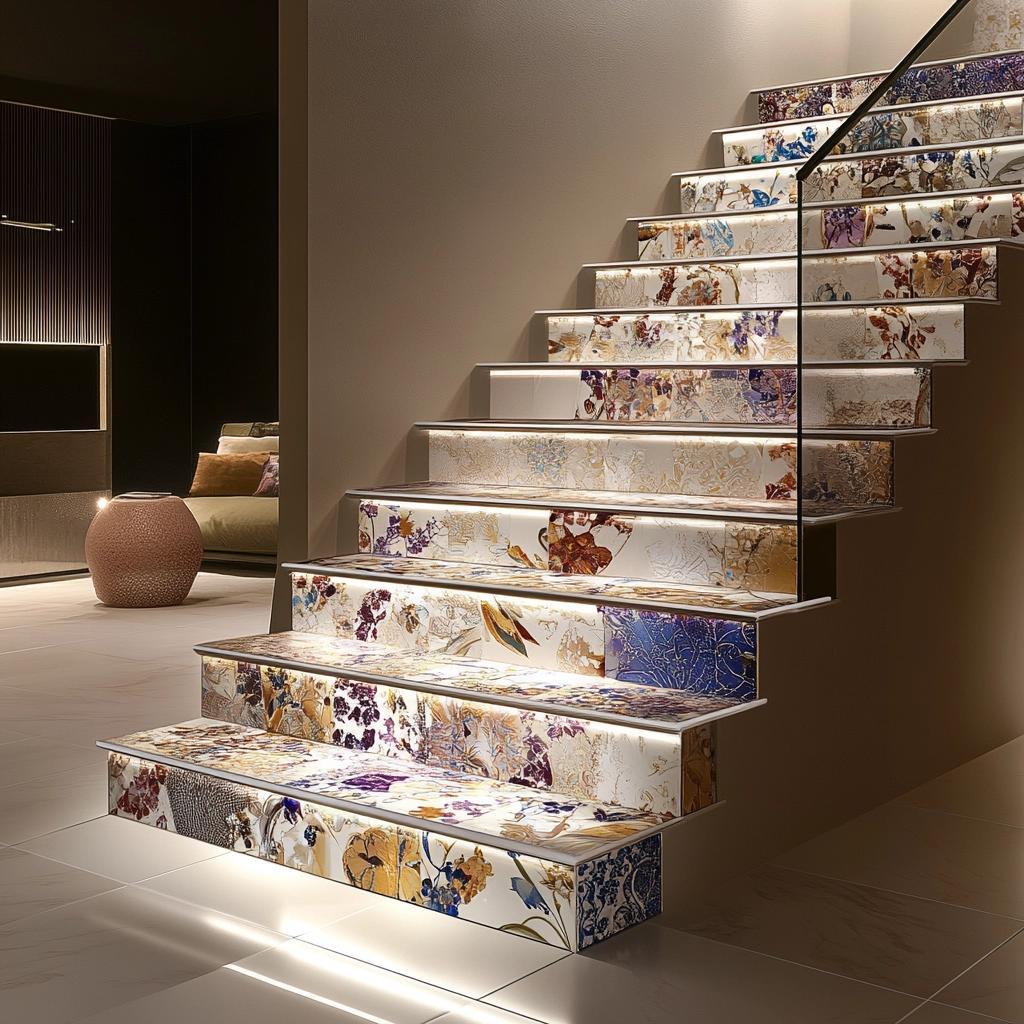 Escadas de porcelanato: segurança e beleza para os projetos