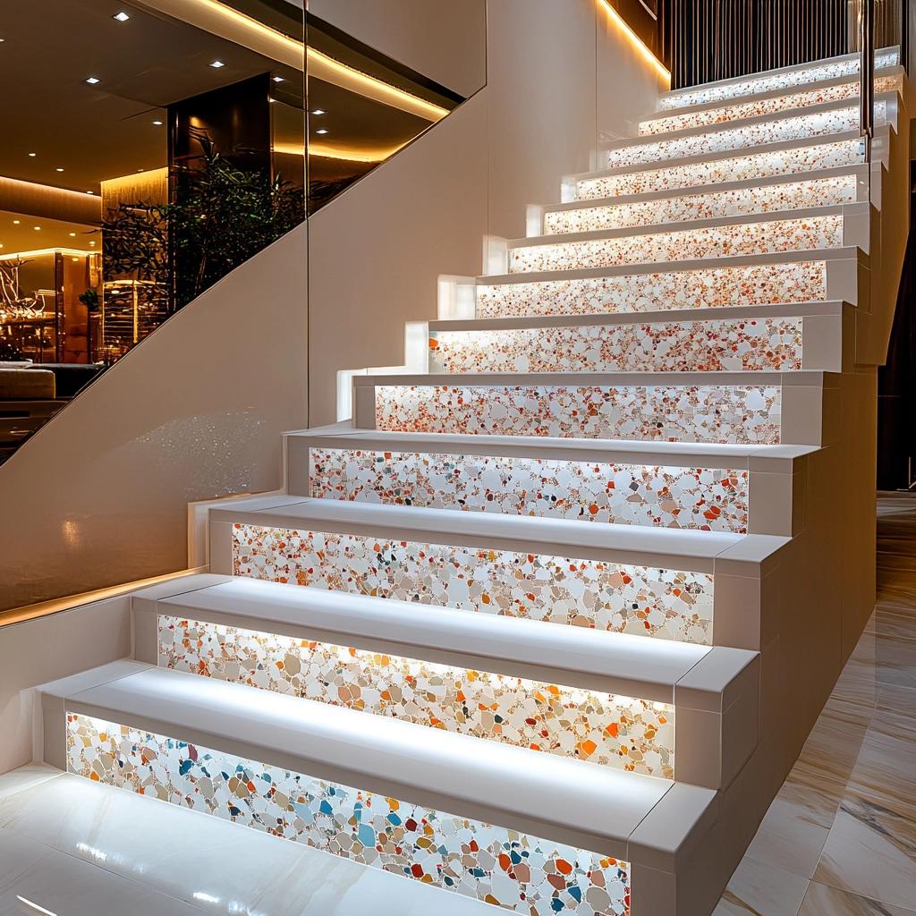 Escadas de porcelanato: segurança e beleza para os projetos