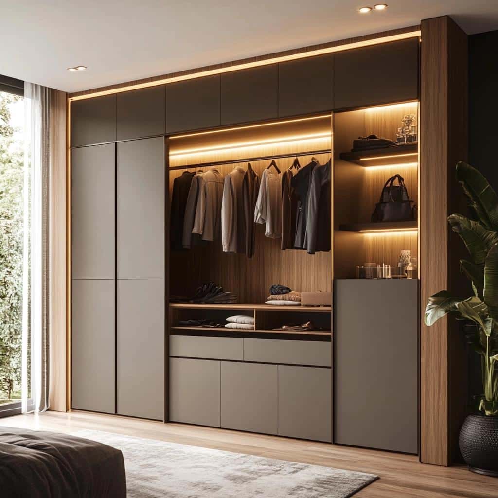 Guarda-roupa de gesso: dicas e 40 modelos para uma décor moderna