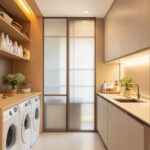 6 Ideias Para Separar a Cozinha da Lavanderia em Apartamentos