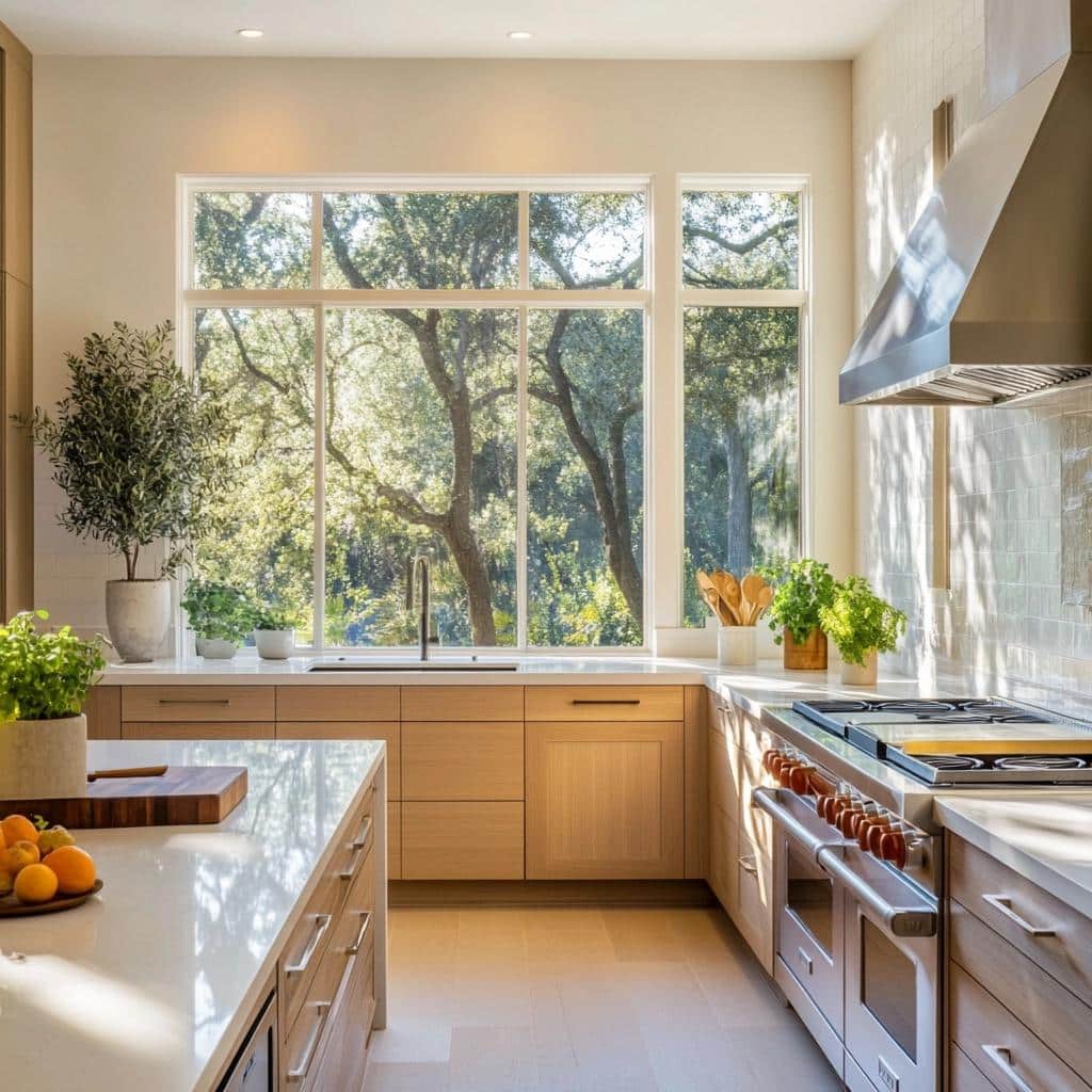 50 Kitchen Window Ideas and Tips for Choosing the Best One 4 50 fotos de janela para cozinha e dicas de como escolher a sua