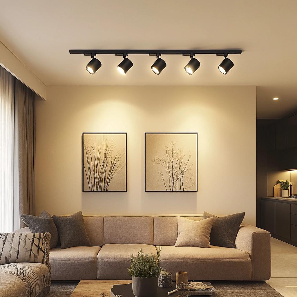 Track Lighting: 30 Trendy Photos and Tutorials for a Chic Decor 6 Luminária de trilho: 30 fotos e tutoriais para uma decoração descolada