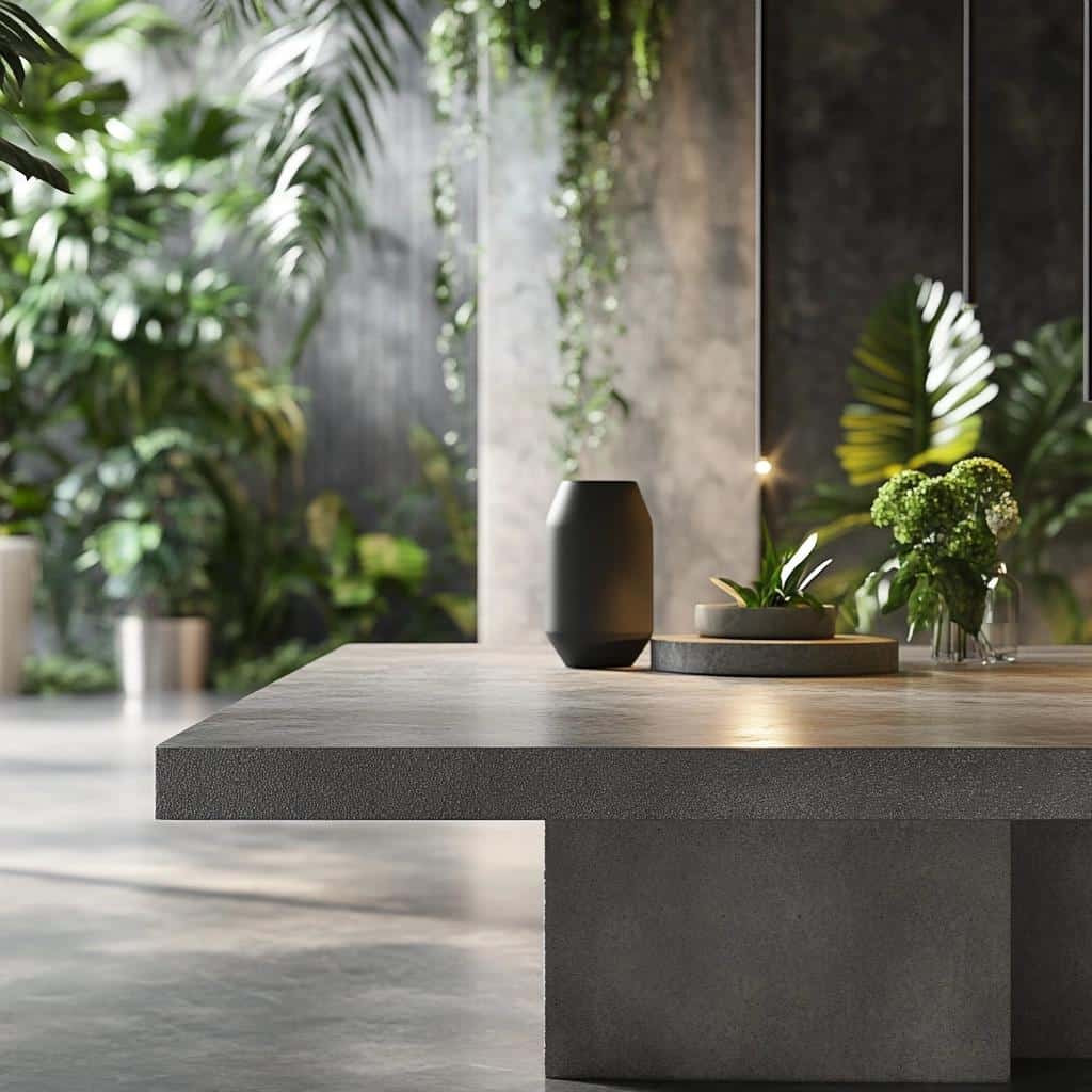 15 Amazing Cement Table Ideas and How to Make One for Your Home 1 15 Ideias de Mesa de Cimento e Como Fazer para Sua Casa