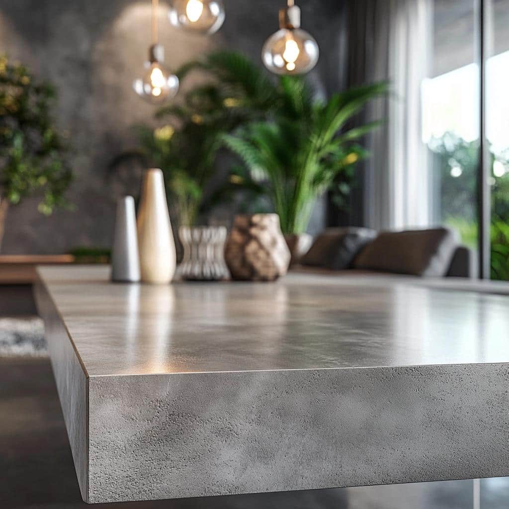 15 Amazing Cement Table Ideas and How to Make One for Your Home 4 15 Ideias de Mesa de Cimento e Como Fazer para Sua Casa