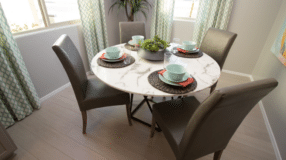  mesa de mármore: 55 modelos elegantes para sofisticar o ambiente