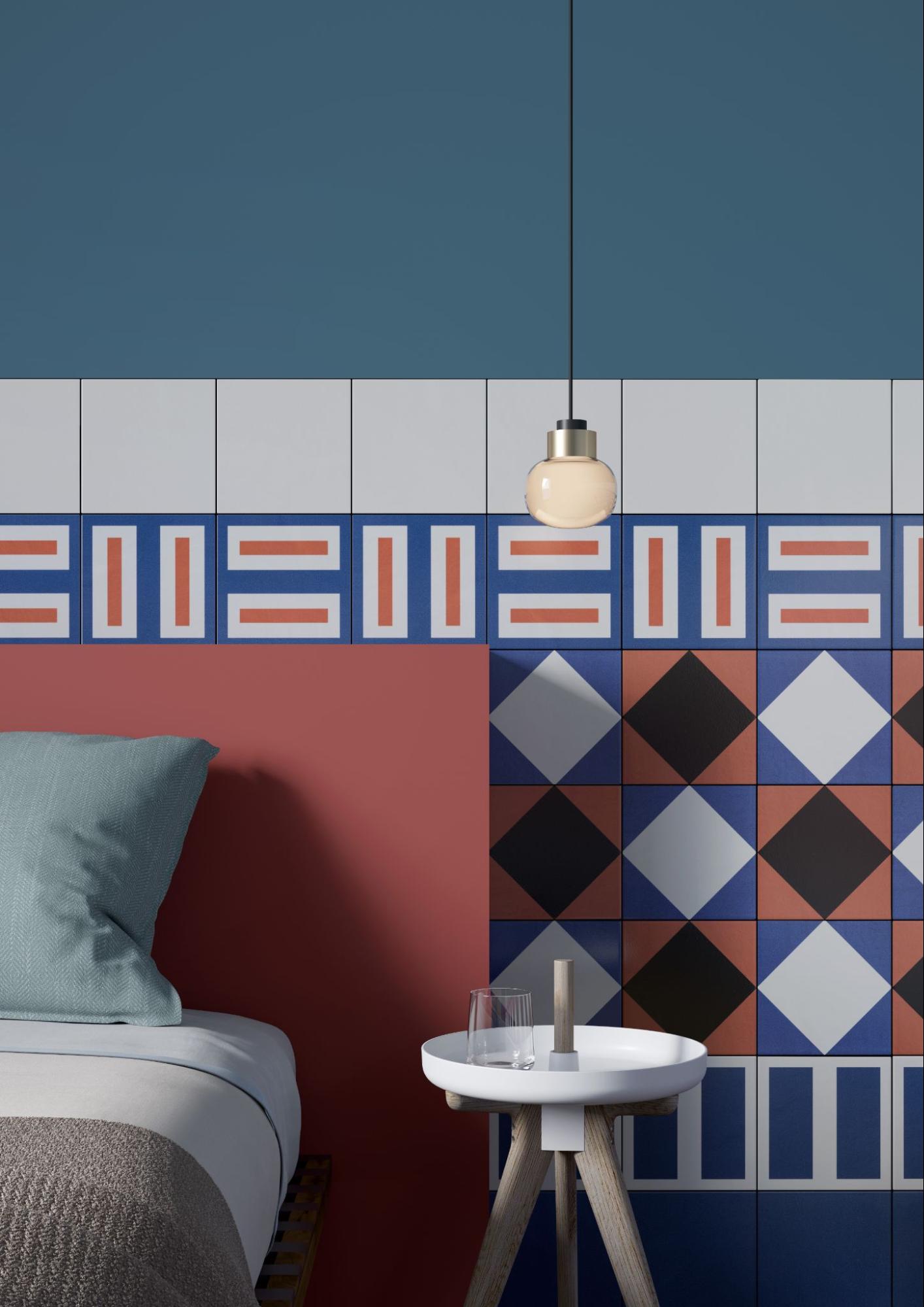 Mutina and the Revolution of Interior Architecture 3 Matonelle Marguerita, por Nathalie Du Pasquier para Mutina (Foto: Officine Mimesi / divulgação Mutina)
