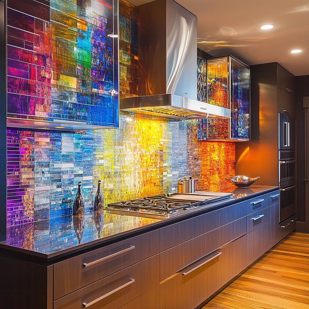 Pastilhas de vidro: 50 ideias para renovar sua cozinha